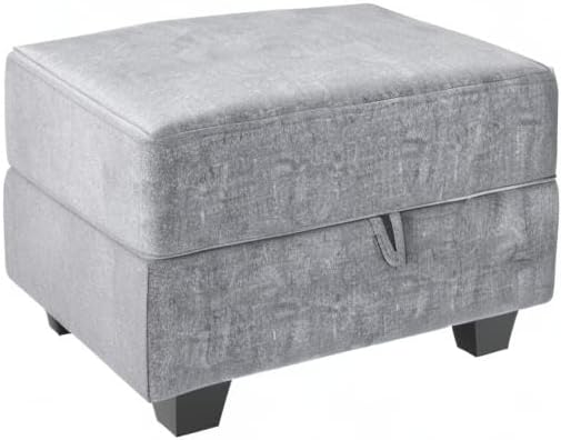 HONBAY Square Ottoman Module for Modular Sofa Couch, Square Ottoman - Image 9