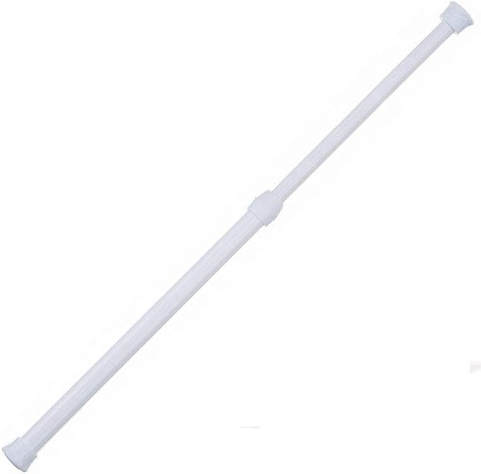 1 Piece 36 to 63 Inch Tension Rod, 1 Inch Diameter Spring Tension Shower Rod by Unknown
