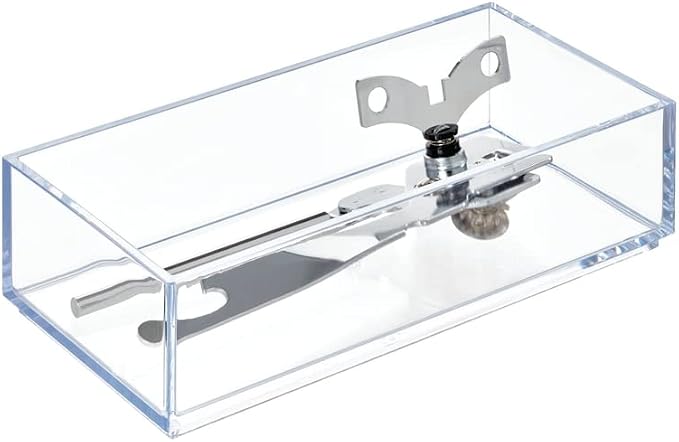 iDesign Clarity Collection Vanity Tray Organizer, Decorative, by iDesign