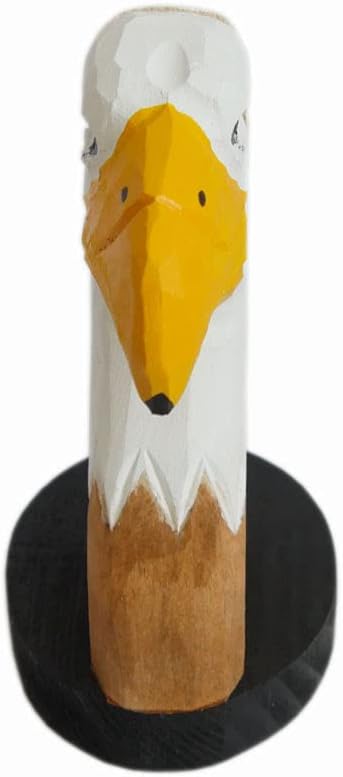 Red Dollar Handmade Wood Carved Animal Eyeglass Holder, Cute Sunglasses Display - Image 4