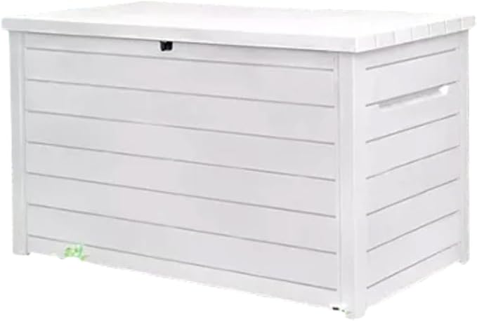 Outdoor Storage Box with Lockable Lid by Unknown
