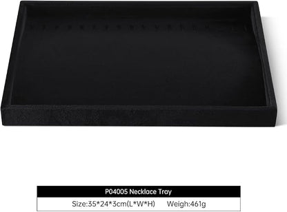 Velvet Jewelry Display Tray For Bracelet Pendant Necklace, Drawer Insert - Image 2