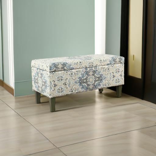 HomePop 36" Decorative Storage Bench - Image 8