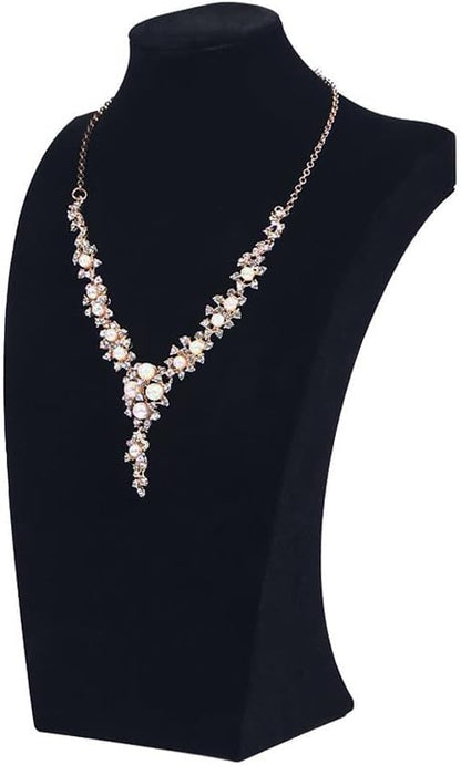 Coward Necklace Bust Stand, Necklace Holder Stand by FocusOnJewelryDisplay15yrs