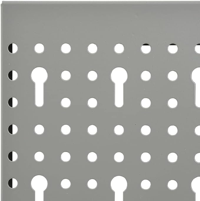 Wall-mounted Peg Boards 4-Pack, 15.7"x22.8" Steel, Versatile Tool Organization - Image 6