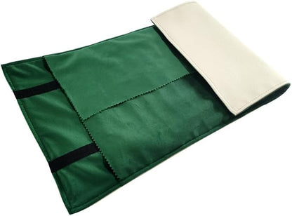 Portable Jewelry Roll Untangled Secure Necklace Travel Storage Bag Displays - Image 9