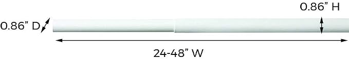 ClosetMaid 2050 Super Slide Adjustable Hanging Closet Rod - Image 6