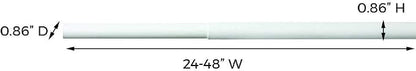 ClosetMaid 2050 Super Slide Adjustable Hanging Closet Rod - Image 6