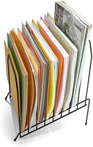 Officemate Large Incline 8 Compartment Wire Caddy, 8.5 x 10.375 x 12.625 Inches - Image 7