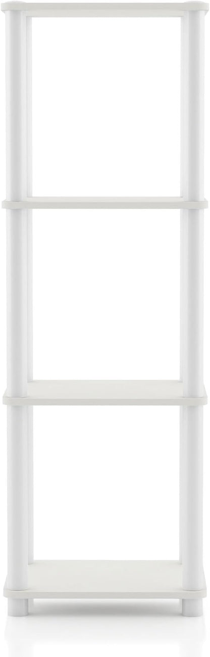 Homes: Inside + Out Apexa Modern 4-Tier Narrow Shelving Units, Collectibles - Image 11