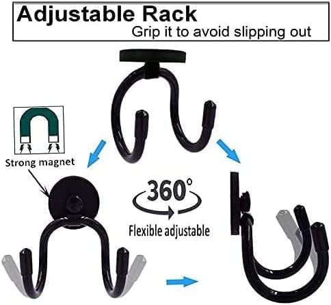 AUXPhome Magnetic Headset Holder up to 1 kg, Adjustable Headphone Holder - Image 2