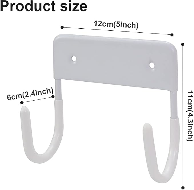 Ironing Board Hanger Wall Mount Ironing Board Holder Organizer Wall Rack - Image 4