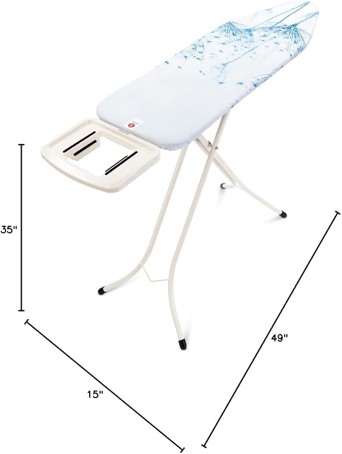 Brabantia Size B Ironing Board 7 Height Options, Solid Steam Iron Rest Holder - Image 3