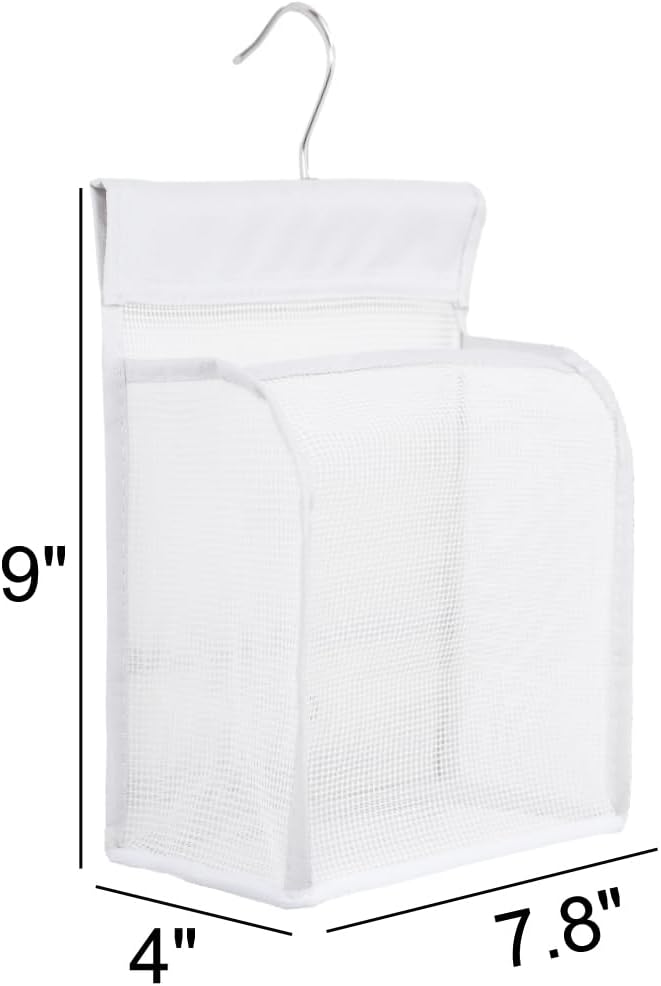 ALYER Hanging Mesh Shower Caddy Organizer Bathroom Storage Bag - Image 2