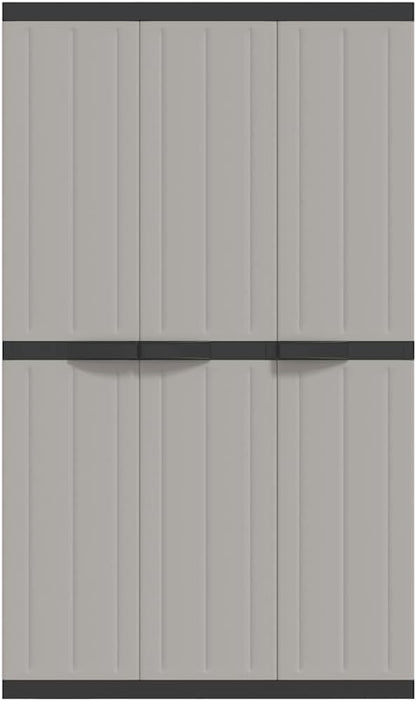 Outdoor Storage Cabinet, Large Polypropylene Tool Organizer - Image 5