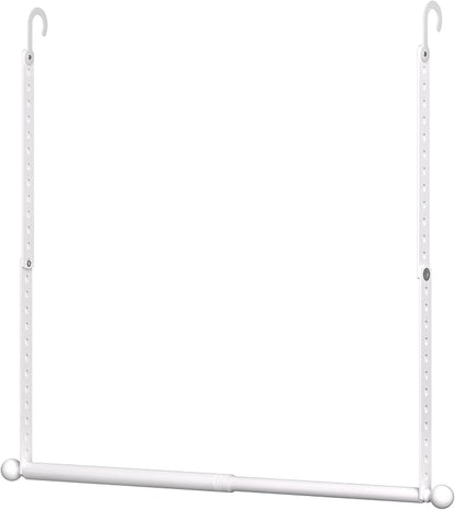SUTINE Closet Rods for Hanging Clothes, Adjustable Metal Closet Extender by SUTINE