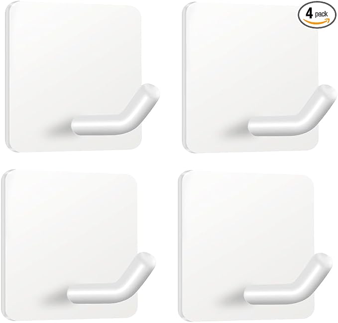 FOTYRIG Adhesive Towel Hooks Heavy Duty Stick on Towel Holder Wall Hangers by FOTYRIG