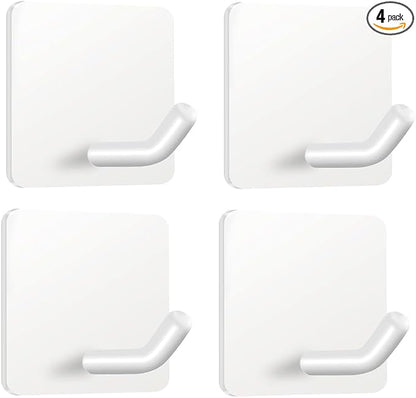 FOTYRIG Adhesive Towel Hooks Heavy Duty Stick on Towel Holder Wall Hangers by FOTYRIG