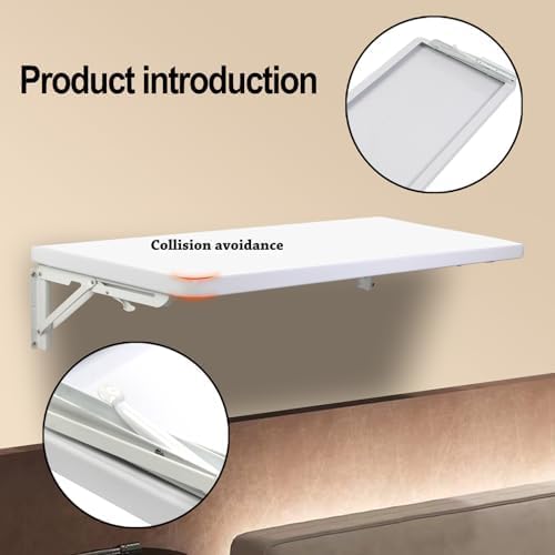 Laundry Room Wall Mounted Folding Table, Kitchen Restaurant Home Bar Work Table - Image 5
