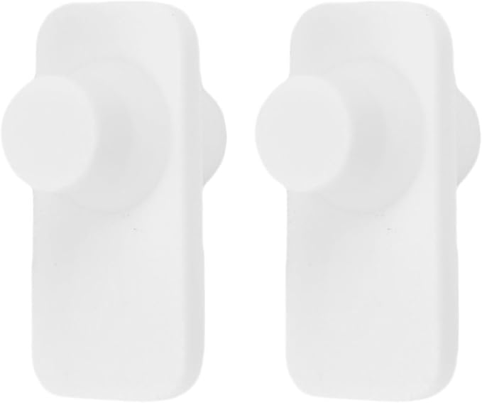 Tnfeeon Refrigerator Door Bin Shelf Vegetable Tray Wheel Mount 2Pcs Replacement - Image 4