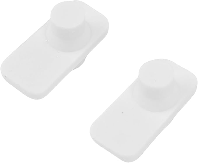 Tnfeeon Refrigerator Door Bin Shelf Vegetable Tray Wheel Mount 2Pcs Replacement - Image 2
