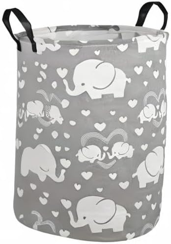 Round Laundry Hamper Storage Basket Laundry Organizer Hamper Storage Bins - Image 8