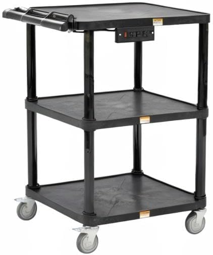 Pearington 3-Shelf Mobile Utility Cart - Image 7