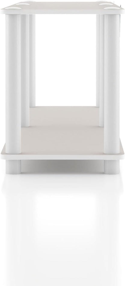 Homes: Inside + Out Apexa Modern 2-Tier Extra Wide Shelving Units, Collectibles - Image 12