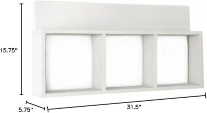 Danya B. Modern 3 Cube Floating Wall Shelf - Image 3