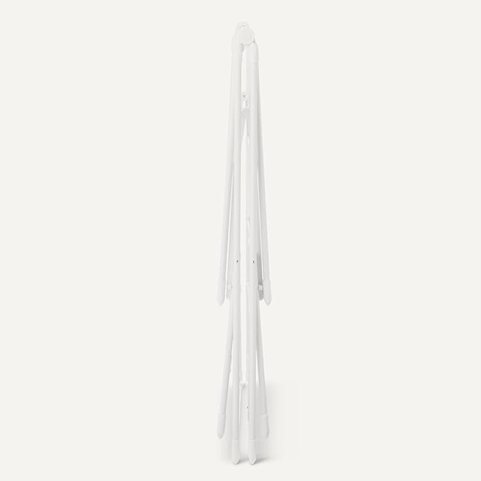 Amazon Basics Foldable 4-Wing Metal Clothes Drying Rack, 61x23.6x49.6 inches - Image 3