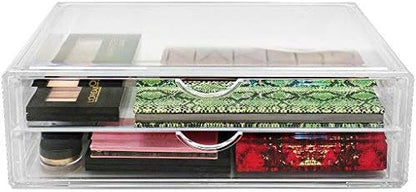 Sorbus Large Stackable Acrylic Drawers - Image 7