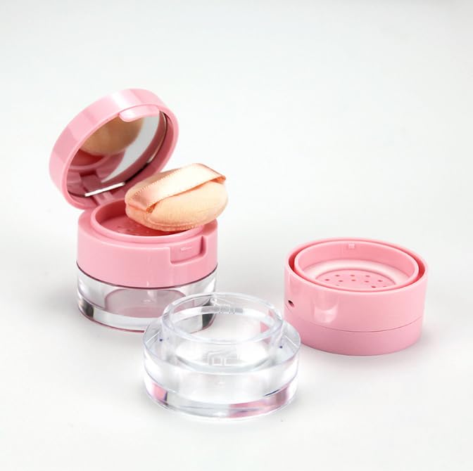 1Pcs Plastic Loose Powder Jar Makeup Powder Case, 3g Leak-free Reusable Plastic - Image 5