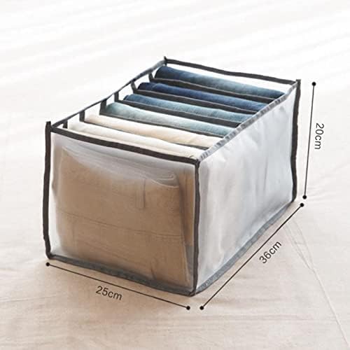 Wardrobe Clothes Organizer, 7 Grids Washable Wardrobe Clothes Organizer - Image 7
