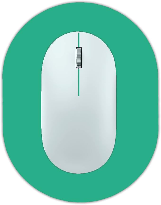 Small Mouse Pad, Waterproof and Non-Slip Rubber Bottom, Wireless Mouse by Unknown