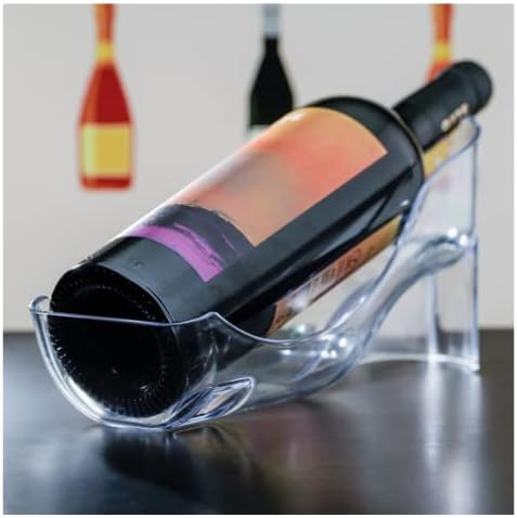 – Refrigerator Wine Bottle Holder. Elegant Wine Storage, Organizer - Image 4