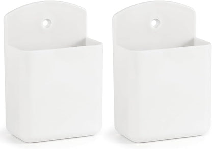 2 Pcs Remote Control Holder Wall Mount, TV Controller Holder, Self Adhesive by BuyNow
