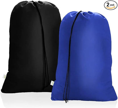 OTraki 2Pack Laundry Bag 28x45 inch Drawstring Laundry Basket Hamper Line Bag by OTraki