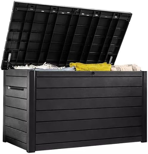 230-Gallon XXL Deck Storage Box Outdoor Patio Container - Image 3