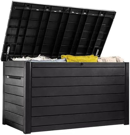 230-Gallon XXL Deck Storage Box Outdoor Patio Container - Image 3
