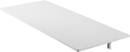 VEVOR Wall Mounted Folding Table, 43.3 x 18 inches Wall Mount Table, Floating - Image 9