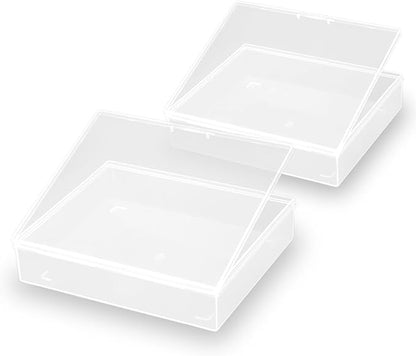 2 Packs Small Plastic Storage Containers, Beads Pencils Notebooks by FarmerMani