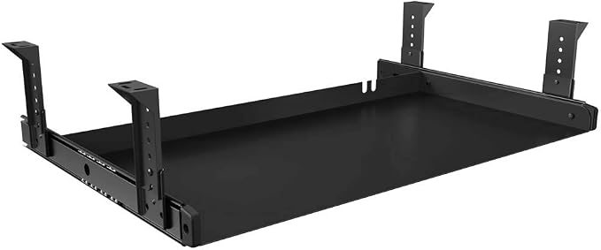 FRMSAET Under Desk Keyboard Tray Heavy-Duty All-Metal Material 20/24/30 inches by FRMSAET