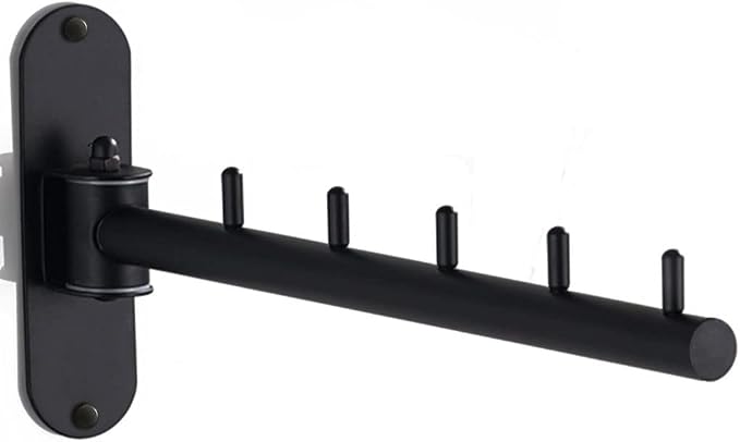 Folding Wall Mounted Clothes Hanger Rack by Votmores