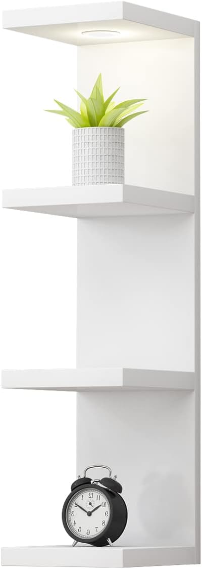 LitaEther Versatile 4 Tier Wall Shelf Unit, Display Floating Shelf - Image 9