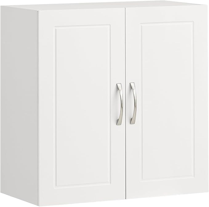 Haotian Wall Cabinet, Bathroom Storage, 23.6 x 11.8 x 23.6 in by SoBuy