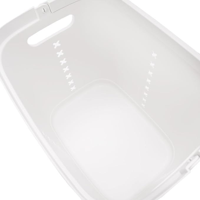 Rolling Laundry Hamper 4 Section Laundry Sorter Cart Vertical Laundry Basket - Image 7