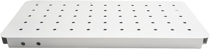 Storage Pegboard for Wall Organization, 14.2" X 7.1" Magnetic-Friendly Steel - Image 4