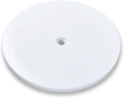 4 inch Lazy Susan Turntable White Acrylic Ball Bearing Rotating Tray by HSTECH