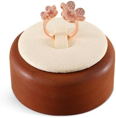 Ring Holder, Jewelry Display for Vendors, Wooden Ring Display, Premium Jewelry by Yinbeini