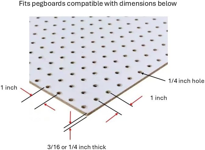 Pegboard Mount Compatible with Dewalt Battery - Image 6